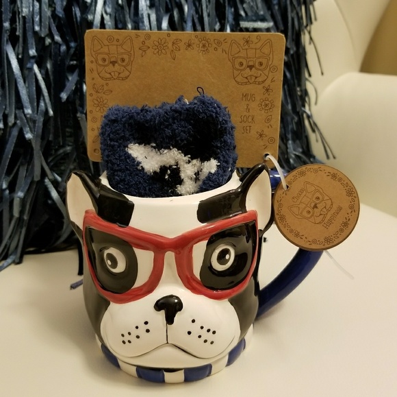 Accessories - Bulldog socks and mug gift set
